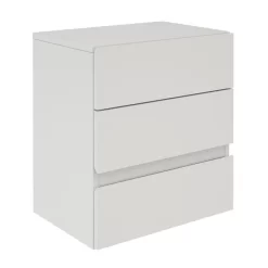 Hängeregal Nachtschrank ANNO Mit 3 Schubladen In Weiß