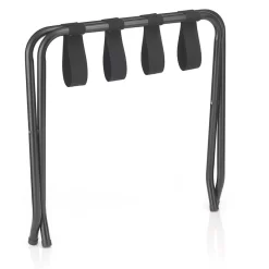 Kofferständer LUGGAGE Metall Schwarz Lackiert, Klappbar 5 Kofferständer LUGGAGE Metall Schwarz Lackiert, Klappbar -Berühmt Möbel 94843 2