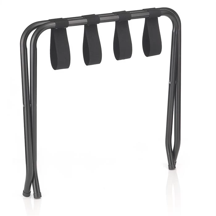 Kofferständer LUGGAGE Metall Schwarz Lackiert, Klappbar 3 Kofferständer LUGGAGE Metall Schwarz Lackiert, Klappbar – Bild 3