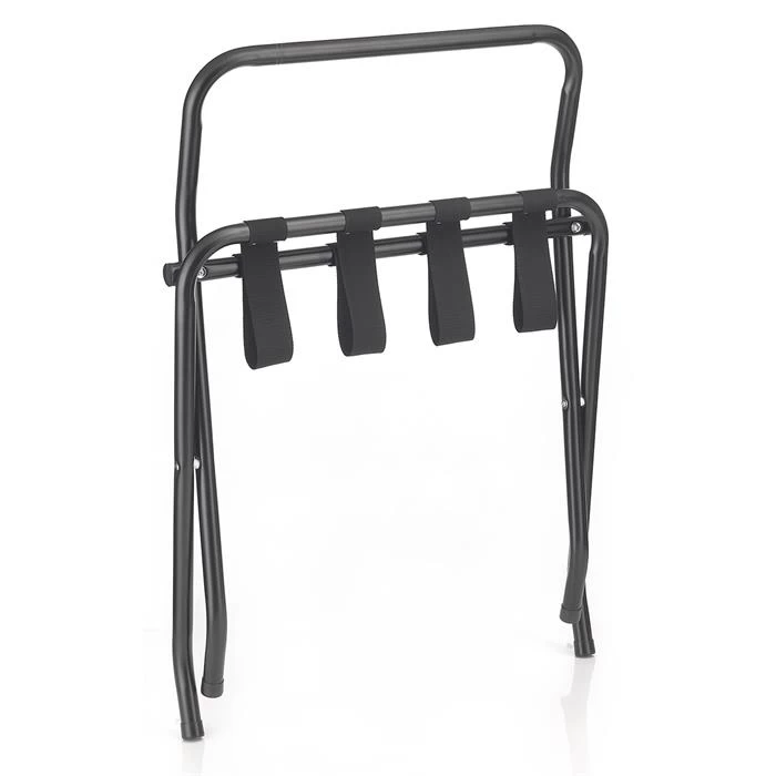 Kofferständer SUITE In Schwarz Klappbar Mit Wandschutz 3 Kofferständer SUITE In Schwarz Klappbar Mit Wandschutz – Bild 3