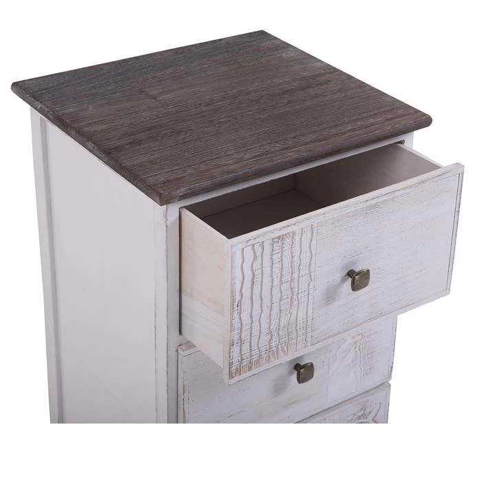 Nachttisch JUNA Mit 3 Schubladen 5 Nachttisch JUNA Mit 3 Schubladen – Bild 5