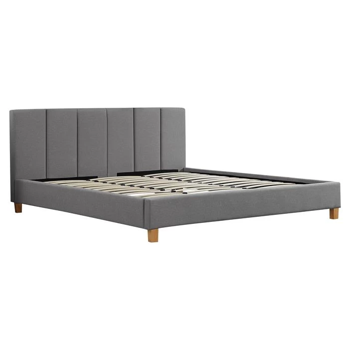 Polsterbett JASON 180x200 Cm, Inkl. Lattenrost In Grau 3 Polsterbett JASON 180x200 Cm, Inkl. Lattenrost In Grau – Bild 3