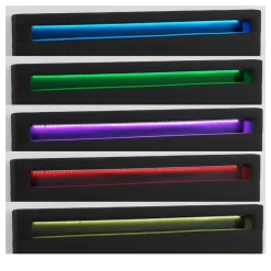 Polsterbett JORDIE 140x200 Cm, LED Beleuchtung, Stoff Schwarz 8 Polsterbett JORDIE 140x200 Cm, LED Beleuchtung, Stoff Schwarz -Berühmt Möbel 94935 3