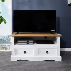 Mexico TV Lowboard CAMPO, Kiefer Massiv -Berühmt Möbel 95036 A0 N2