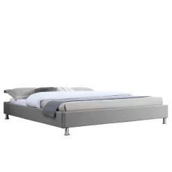 Futonbett LAREDO 180x200 Cm, Stoff In Grau