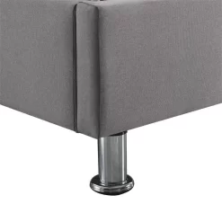 Futonbett LAREDO 180x200 Cm, Stoff In Grau 8 Futonbett LAREDO 180x200 Cm, Stoff In Grau -Berühmt Möbel 95079 3