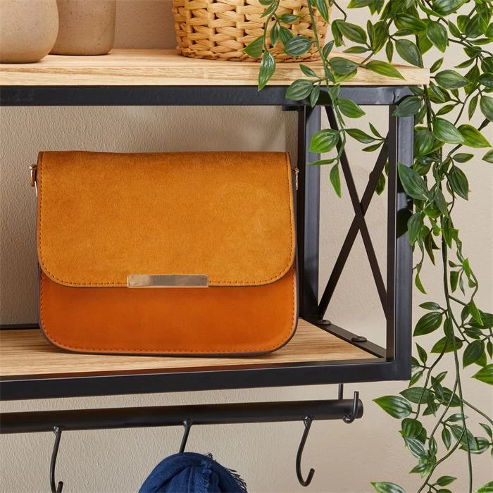 Wandgarderobe ARMANDO Schwarz/braun 5 Wandgarderobe ARMANDO Schwarz/braun – Bild 5