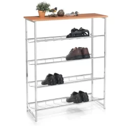 Schuhregal CORREDOR 4 Fächer, In Buchefarben