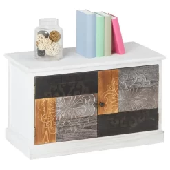 Schuhbank CARA Aus Holz Mit 2 Fächern