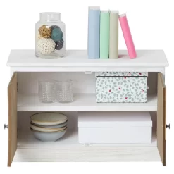 Schuhbank CARA Aus Holz Mit 2 Fächern -Berühmt Möbel 95406 3