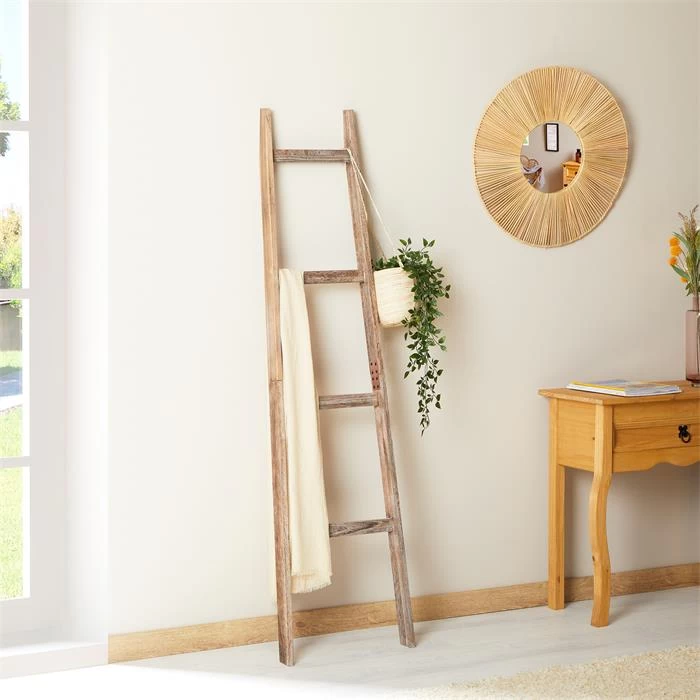 Leiterregal ESCALA In Dunkelbraun 2 Leiterregal ESCALA In Dunkelbraun – Bild 2