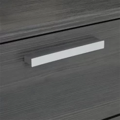 Nachttisch MAXIMA In Esche Grau Mit 2 Schubladen -Berühmt Möbel 95432 5 N