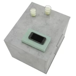 Nachttisch MAXIMA In Betonoptik Mit 2 Schubladen -Berühmt Möbel 95434 3 N