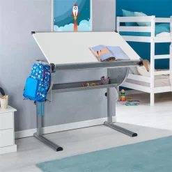 Kinderschreibtisch SARI, Neigbar Und Höhenverstellbar In Weiß/alu 9 Kinderschreibtisch SARI, Neigbar Und Höhenverstellbar In Weiß/alu -Berühmt Möbel 95561 AC4