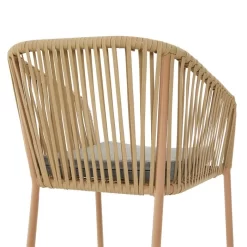 Gartenmöbel Set CAPO Aus Alu, Mit Seilbespannung In Beige -Berühmt Möbel 95612 4